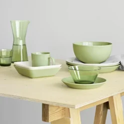 Teema bord vierkant 16 x 16 cm., wit