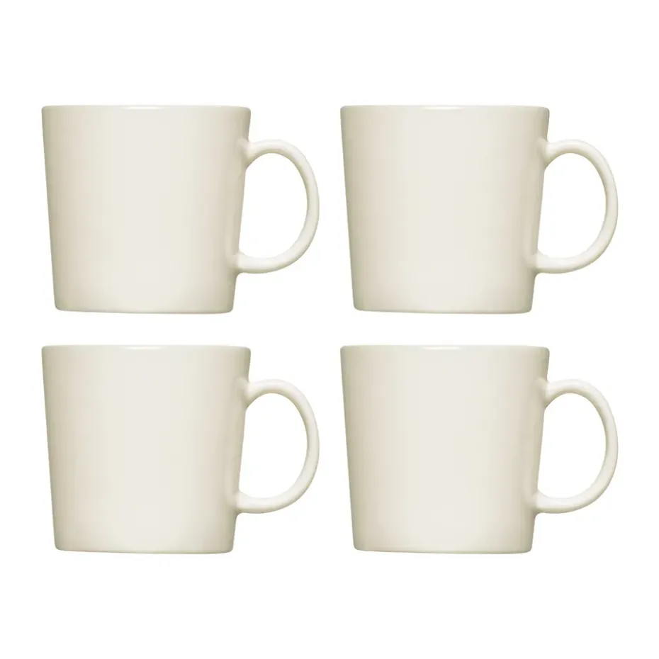 Teema mok 30 cl 4-pack, Wit