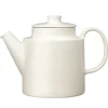 Teema theepot met deksel, wit