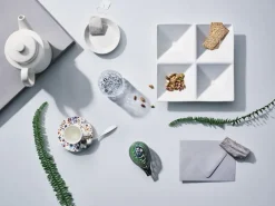 Teema theepot met deksel, wit