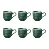 Terra espressokopje 9 cl 6-pack, Moss Green