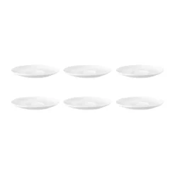 Terra koffieschotel Ø12 cm 6-pack, Wit