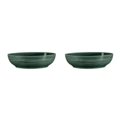 Terra schaal Ø25,5 cm 2-pack, Moss Green