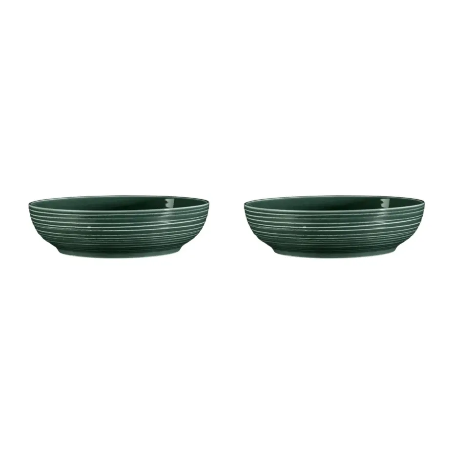 Terra schaal Ø25,5 cm 2-pack, Moss Green