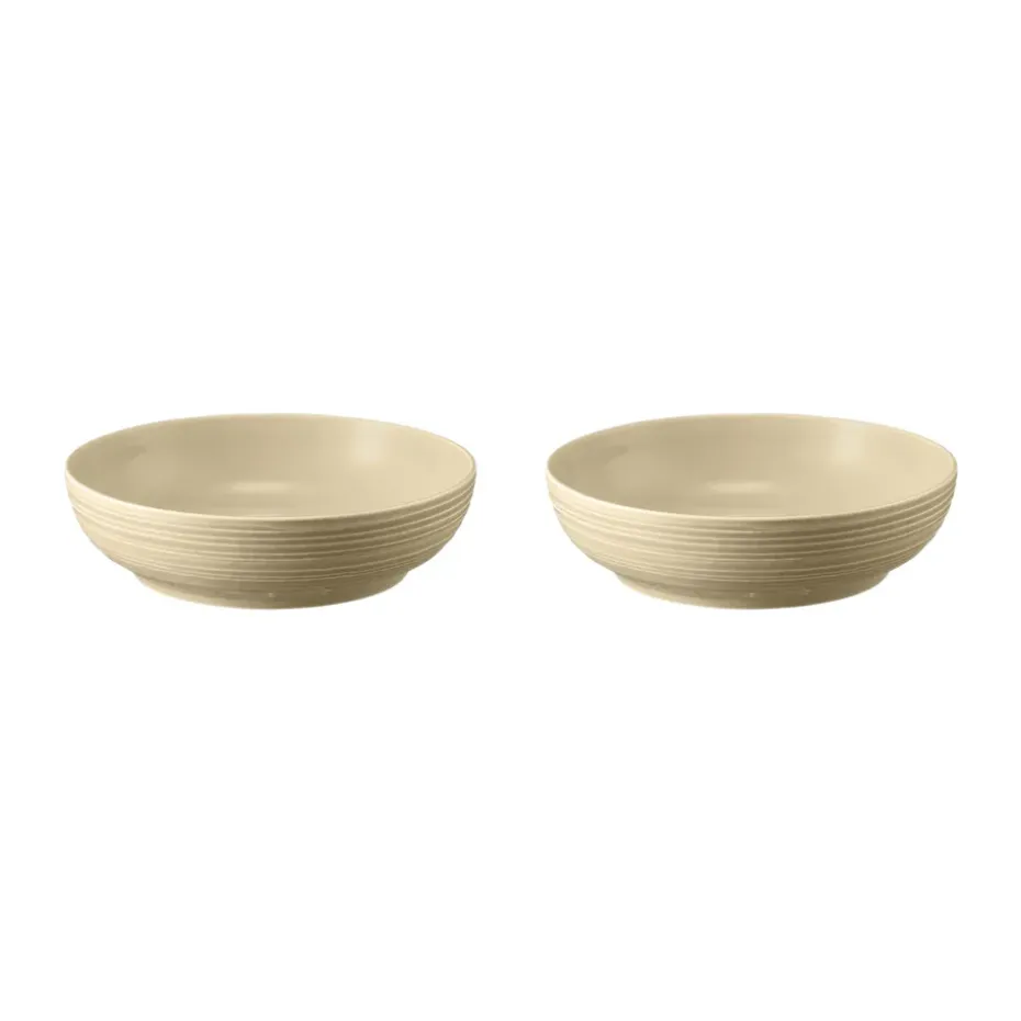 Terra schaal Ø25,5 cm 2-pack, Sand Beige