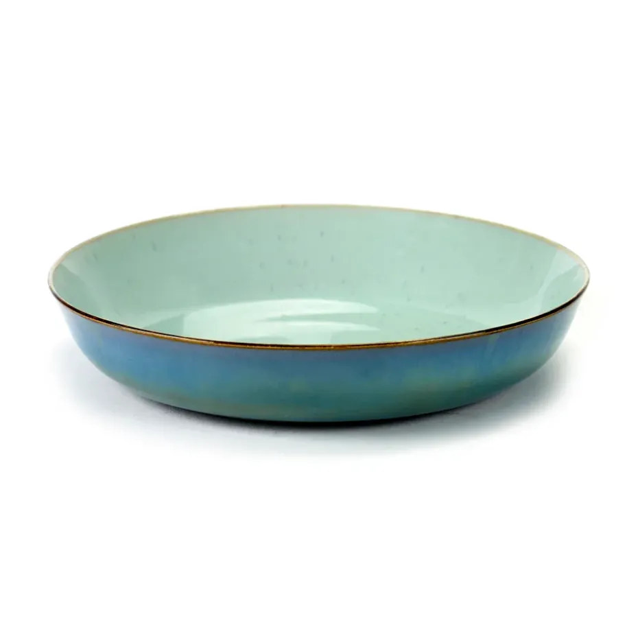 Terres de Rêves bord 21 cm, Light blue-smokey blue