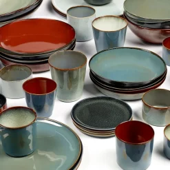 Terres de Rêves bordje 22 cm, Smokey blue