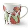 The Strawberry Family mok met oor, 40 cl