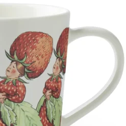 The Strawberry Family mok met oor, 40 cl