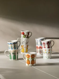 The Strawberry Family mok met oor, 40 cl