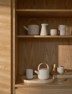 Theo thermosbeker met onderzetter 25 cl, Sand