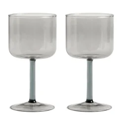 Tint wijnglas 25 cl 2-pack, Grijs