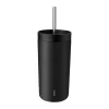 To Go Sip thermosbeker met rietje 0,4 L, Soft black
