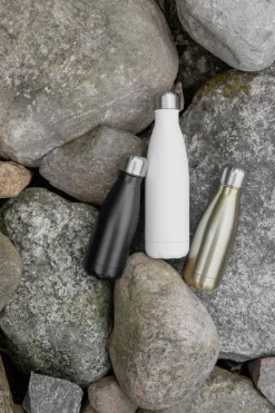 To Go stalen fles 26 cl, Goud