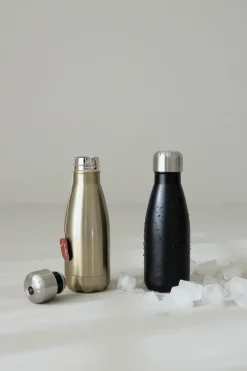 To Go stalen fles 26 cl, Zwart