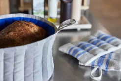 Toppu broodmand Ø24 cm, Clay-Optic blue