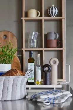 Toppu broodmand Ø24 cm, Clay-Optic blue