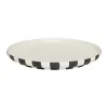 Toppu dinerbord Ø26,5 cm, Black-white