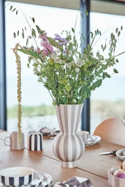 Toppu schaal Ø20 cm, Black-white