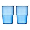 Torino glas 40 cl 2-pack, Blue