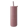 Travel Life thermosfles met rietje 50 cl, Ash rose