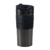 Travel mug reismok 35 cl, Gun metal