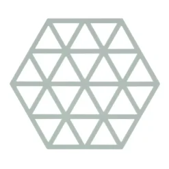 Triangle pannenonderzetter, nordic sky (blauw)