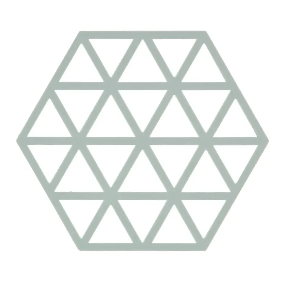 Triangle pannenonderzetter, nordic sky (blauw)