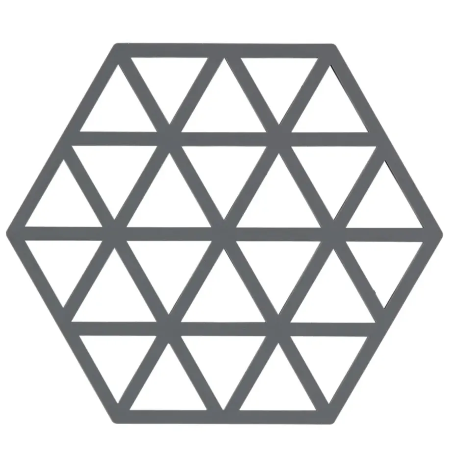 Triangle pannenonderzetter, cool grey (koelgrijs)
