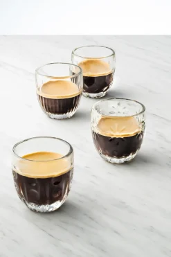 Troquet espressoglas 10 cl 4-delig, Transparant