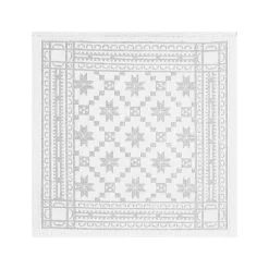 Åttebladrose servet 35 x 35 cm, Beige