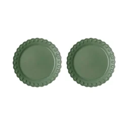 Tulipa bord Ø26 cm 2-pack, Verona green
