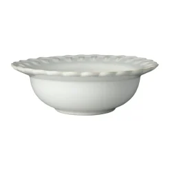 Tulipa diep bord Ø23 cm 2-pack, White