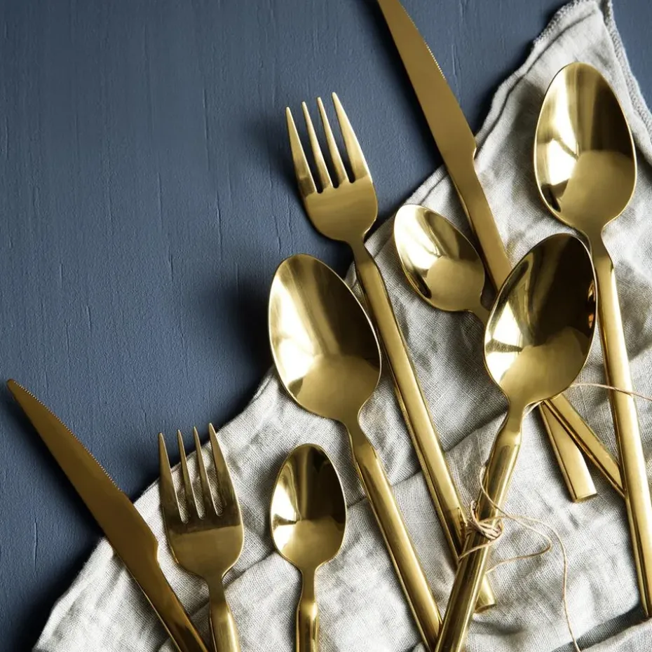 Tvis bestekset 16-delig, goud
