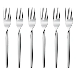 Twist taartvorkje 6-pack, Roestvrij staal