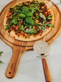 Ulli serveerplank Ø30,5 cm, Natuur