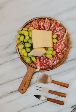 Ulli serveerplank Ø30,5 cm, Natuur