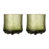 Ultima Thule On the rocks glas Finse zand 2-pack, Groen