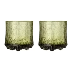 Ultima Thule On the rocks glas Finse zand 2-pack, Groen