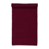 Uni tafelloper 45x150 cm, Bourgondisch rood