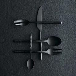 Uta bestekset 16-delig, Matt black