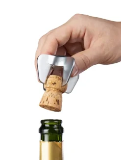 Vacuvin champagneopener, Roestvrij staal