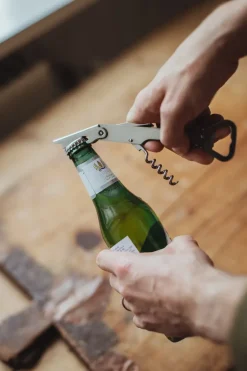 Varda wijn- & flesopener 14,5 cm, Roestvrij staal