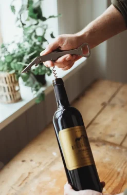 Varda wijn- & flesopener 14,5 cm, Roestvrij staal