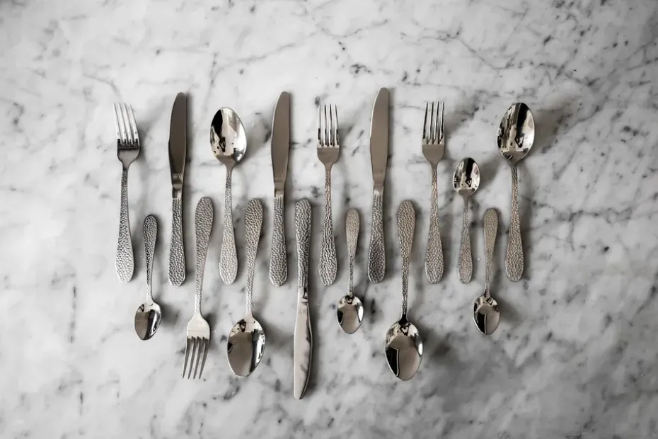 Vargen & Thor bestekset 16-delig, Gråfot, zilver