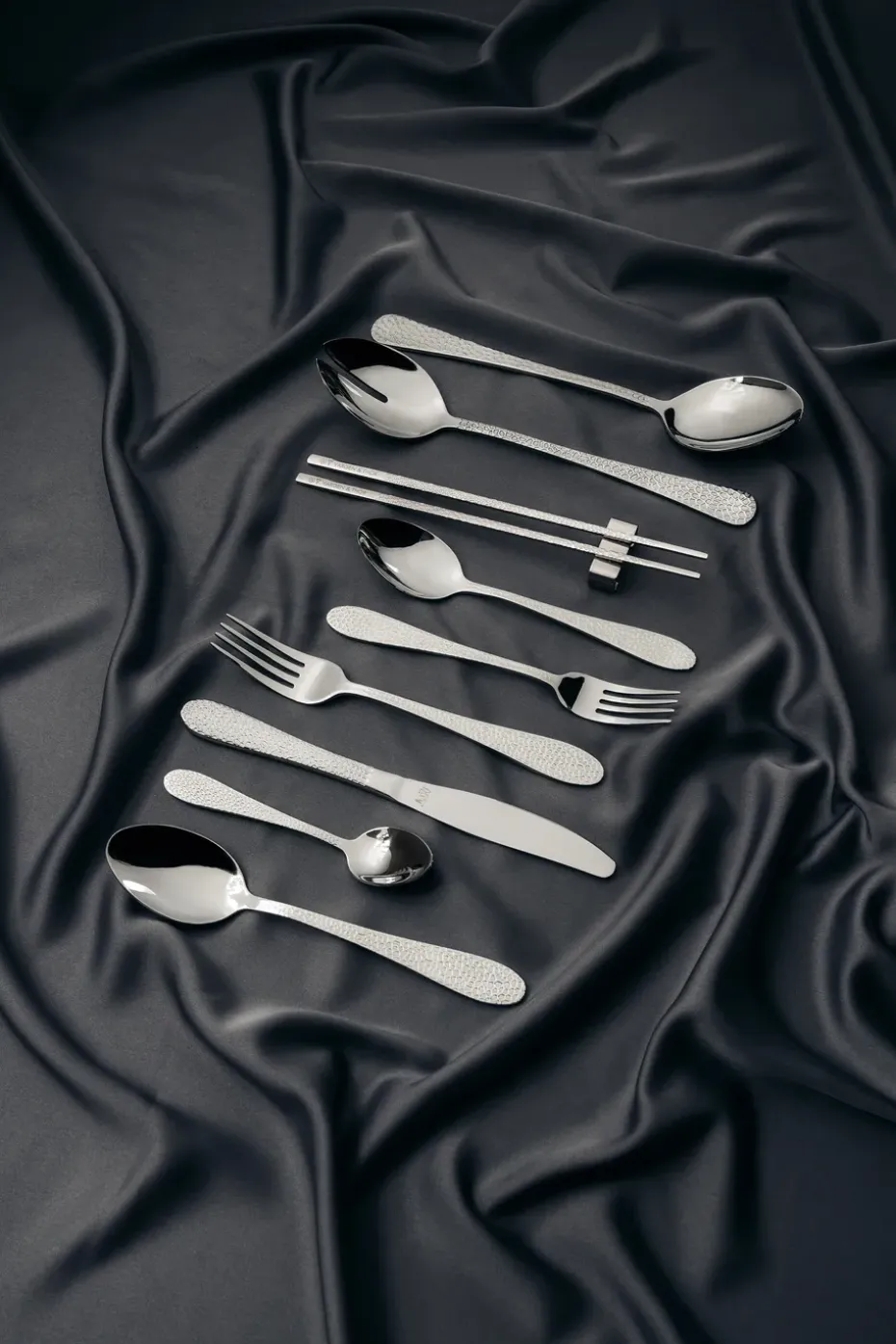 Vargen & Thor bestekset 16-delig, Gråfot, zilver