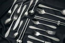 Vargen & Thor bestekset 16-delig, Gråfot, zilver