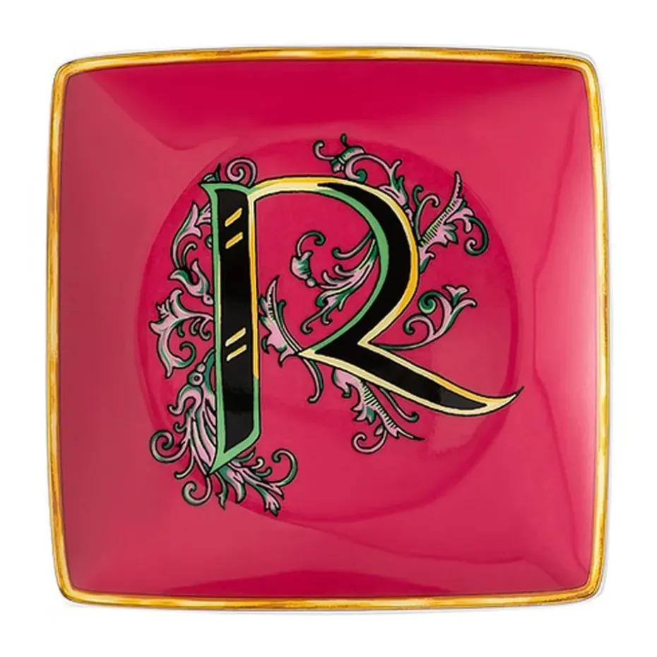 Versace Holiday Alphabet schotel 12 cm 7-pack, Versace