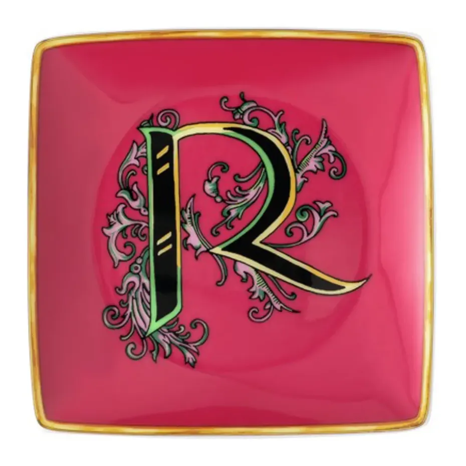 Versace Holiday Alphabet schotel 12 cm, R