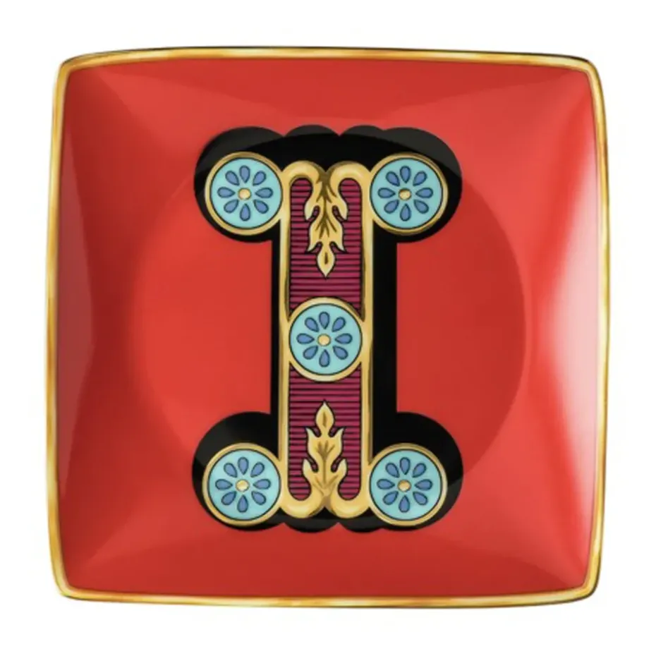 Versace Holiday Alphabet schotel 12 cm, I